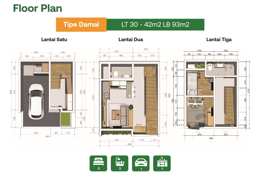 panca-residence-ciracas-jakarta-timur-townhouse