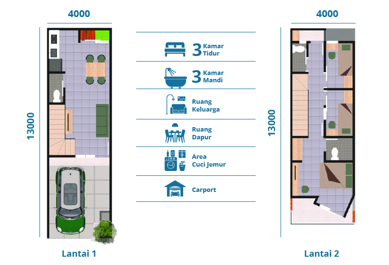 almeria-vista-residences-townhouse-ciracas-jakarta-timur